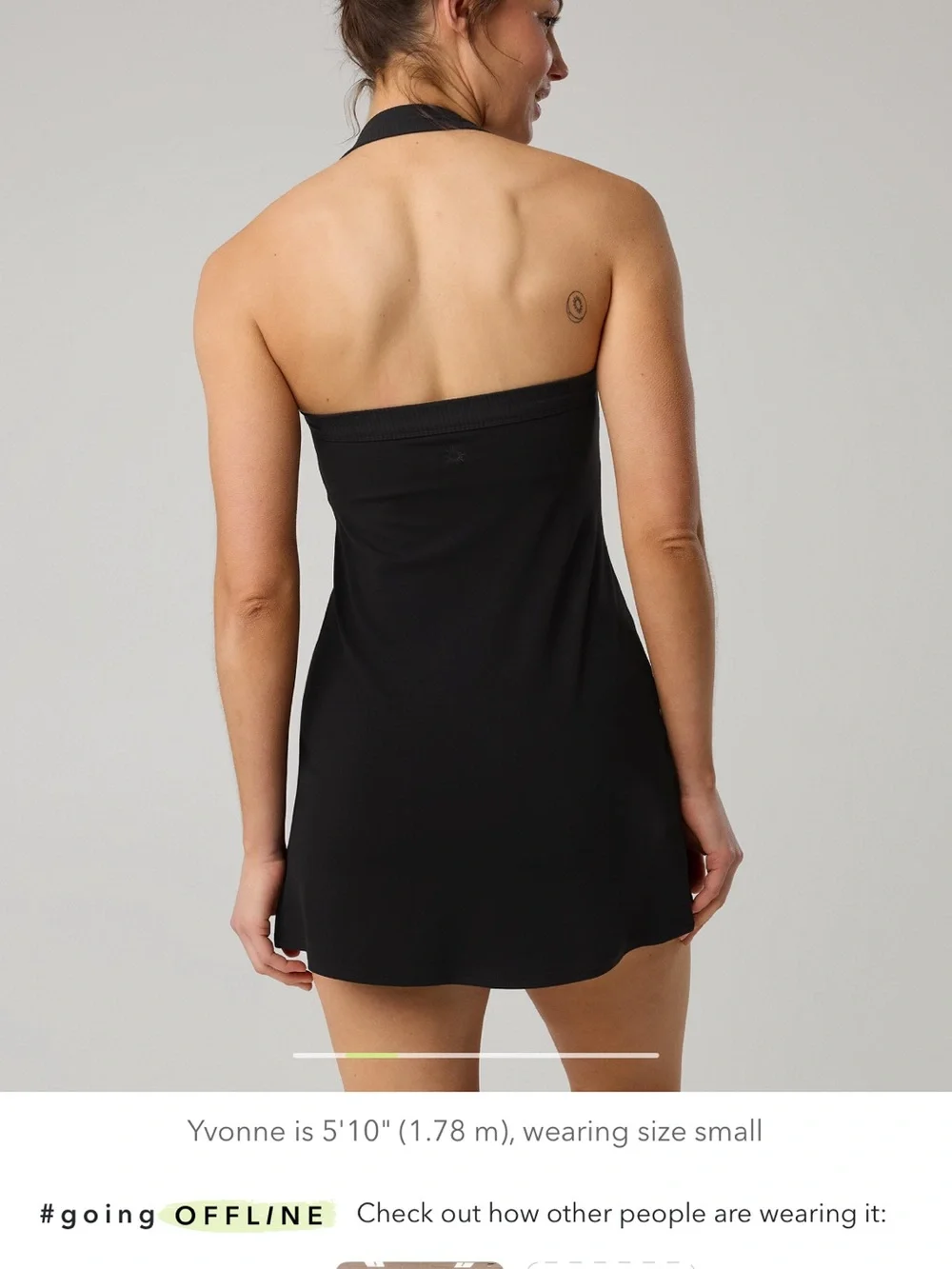 Offline halter workout dress - Picture 2 of 4